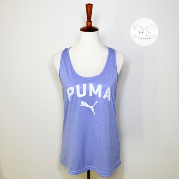 Puma Tops - Puma Womens Mesh Logo Tank Top Size Medium